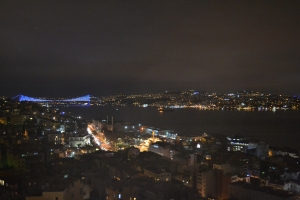 View from the Galata tower in Istanbul
